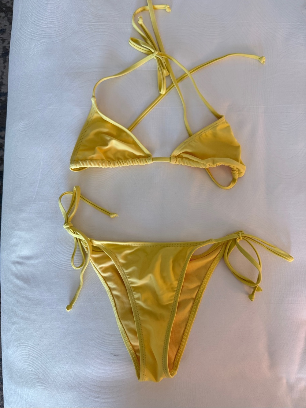 Betty Jade Swim Yellow Bikini Top